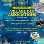 Village des associations Samedi 19 Septembre 2026 Hall Teddy Riner